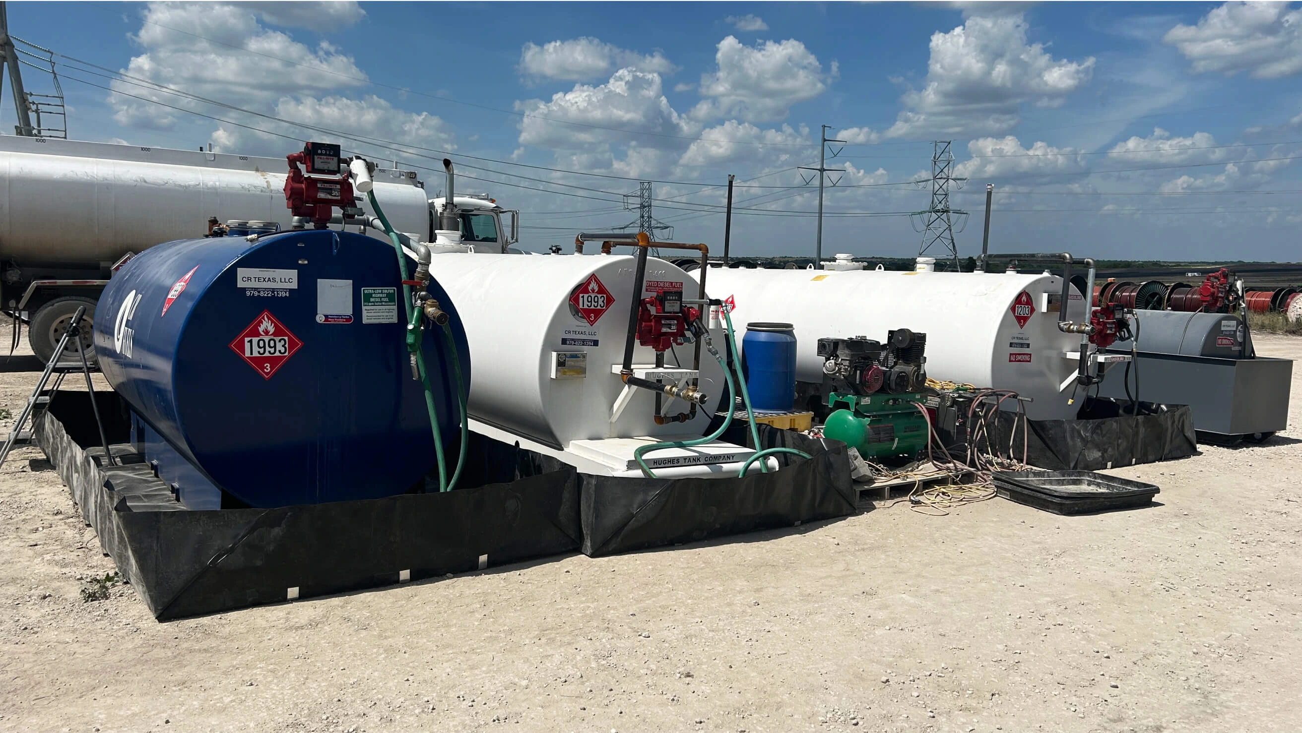 Mobile fuel station